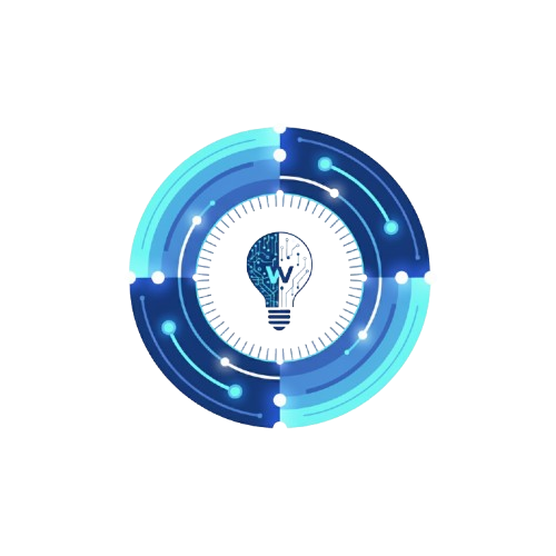 Abstract graphic representing digital transformation and innovation